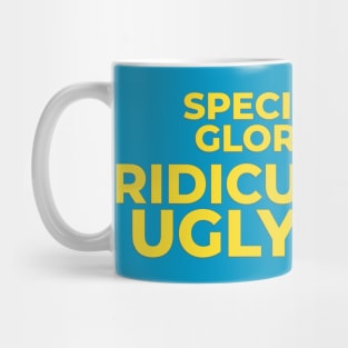 Specifically Gloriously Ridiculously Ugly Cake Mug